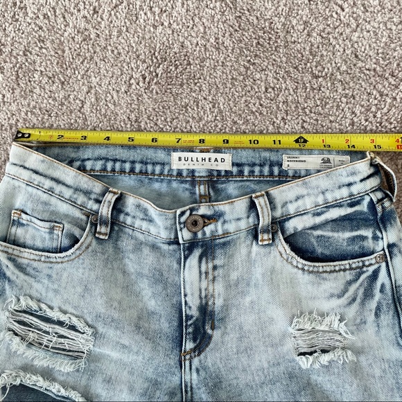 PacSun bullhead boyfriend distressed denim jeans - Picture 9 of 11